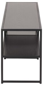 TV-laud SEAFORD 120x33xH46cm, must - Pilt 4