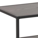 TV-laud SEAFORD 120x33xH46cm, must - Pilt 6
