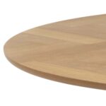 Söögilaud NAGANO D120xH75cm, kalasaba tamm - Pilt 3