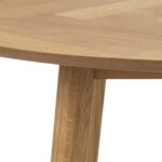 Söögilaud NAGANO D120xH75cm, kalasaba tamm - Pilt 6