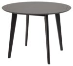 Söögilaud ROXBY D105xH76cm, must - Pilt 2