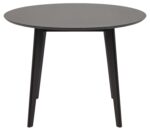 Söögilaud ROXBY D105xH76cm, must - Pilt 4