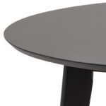 Söögilaud ROXBY D105xH76cm, must - Pilt 5