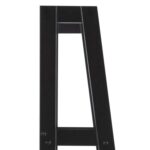 Riiul WALLY 63x40xH180cm, must - Pilt 5