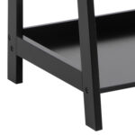 Riiul WALLY 63x40xH130cm, must - Pilt 2