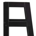 Riiul WALLY 63x40xH130cm, must - Pilt 5