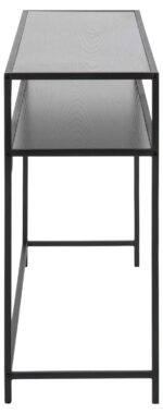 Konsoollaud SEAFORD 120x35xH79cm, must - Pilt 4