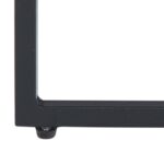Diivanilauad 2tk INFINITY 50x50xH45cm, 40x40xH40cm, must - Pilt 6