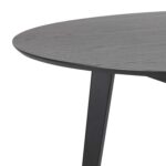 Söögilaud ROXBY D140xH76cm, must - Pilt 6