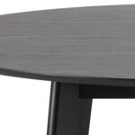 Söögilaud ROXBY D140xH76cm, must - Pilt 5