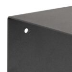 Seinariiul JOLIET 35x20xH14cm, must - Pilt 4