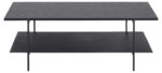 Diivanilaud ANGUS 115x60xH40cm, must - Pilt 2