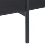 Diivanilaud ANGUS 115x60xH40cm, must - Pilt 7