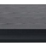 Söögilaud ANGUS 200x90xH74cm, must - Pilt 4
