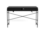 Kirjutuslaud ANGUS 110x50xH75cm, must - Pilt 6