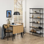 Söögilaud ROXBY 80/120x80xH76cm, tamm - Pilt 4