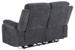 Diivan MORA 2-kohaline recliner, tumehall - Pilt 3
