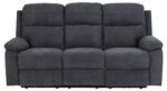 Diivan MORA 3-kohaline recliner, tumehall - Pilt 2