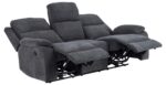 Diivan MORA 3-kohaline recliner, tumehall - Pilt 7