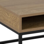 Diivanilaud WILLFORD 80x80xH40cm, naturaalne - Pilt 4