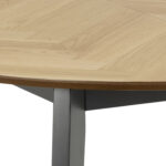 Söögilaud GEORGETOWN D120/198xH74,5cm, naturaalne - Pilt 5