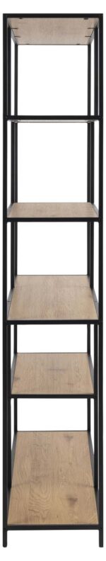 Riiul SEAFORD 135x35xH185cm, tamm - Pilt 3