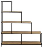 Riiul SEAFORD 135x35xH150cm, naturaalne - Pilt 2