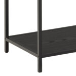 Riiul SEAFORD 135x35xH150cm, must - Pilt 7