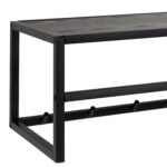 Seinanagi SEAFORD 77x28xH22cm, must - Pilt 3