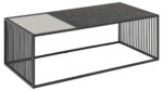 Diivanilaud STRINGTON 120x60xH40cm, must - Pilt 4