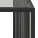 Diivanilaud STRINGTON 120x60xH40cm, must - Pilt 6