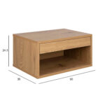 Öökapp CHOLET 50x35xH24,3cm, tamm - Pilt 7