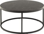 Diivanilaud SPIRO D80xH40cm, must - Pilt 2