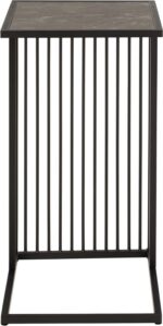 Abilaud STRINGTON 35x43xH63cm, must - Pilt 2