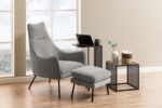 Abilaud STRINGTON 35x43xH63cm, must - Pilt 7