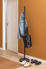 Riidenagi ASPEN D32,3xH170cm, must - Pilt 4