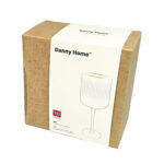 Veinipokaalid GOLD RIM 2tk H19,7cm, 400ml - Pilt 2