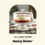 Klaasvaagen 3in1 CAKE PLATE D31xH23cm - Pilt 4