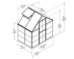 Kasvuhoone HYBRID 2,33m2 - Pilt 3