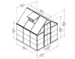Kasvuhoone HYBRID 3,44m2 - Pilt 3