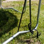 Batuut turvavõrguga D304cm, rohelise äärega - Pilt 6