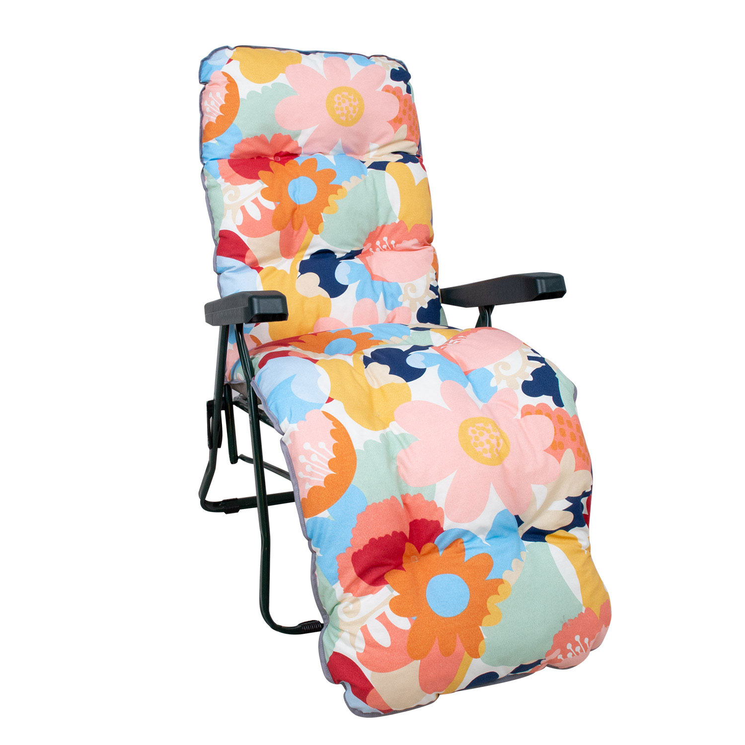 K109539 Lamamistool BADEN-BADEN põhjamaiste lilledega kate