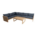 Komplekt SERENITY diivan 2+2+2 ja laud - Pilt 2