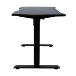 Mängurilaud GAMER 1-mootoriga 140x70xH71-121cm, must - Pilt 3
