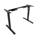 Töölaud ERGO OPTIMAL 1-mootoriga 120x60xH71-116cm, must - Pilt 4