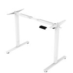 Töölaud ERGO FIT 1-mootoriga 120x60xH71,5-116cm, valge - Pilt 2