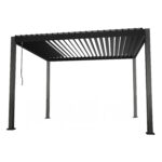 Varikatus MIRADOR-111 3x4m textilene seintega, tumehall - Pilt 3