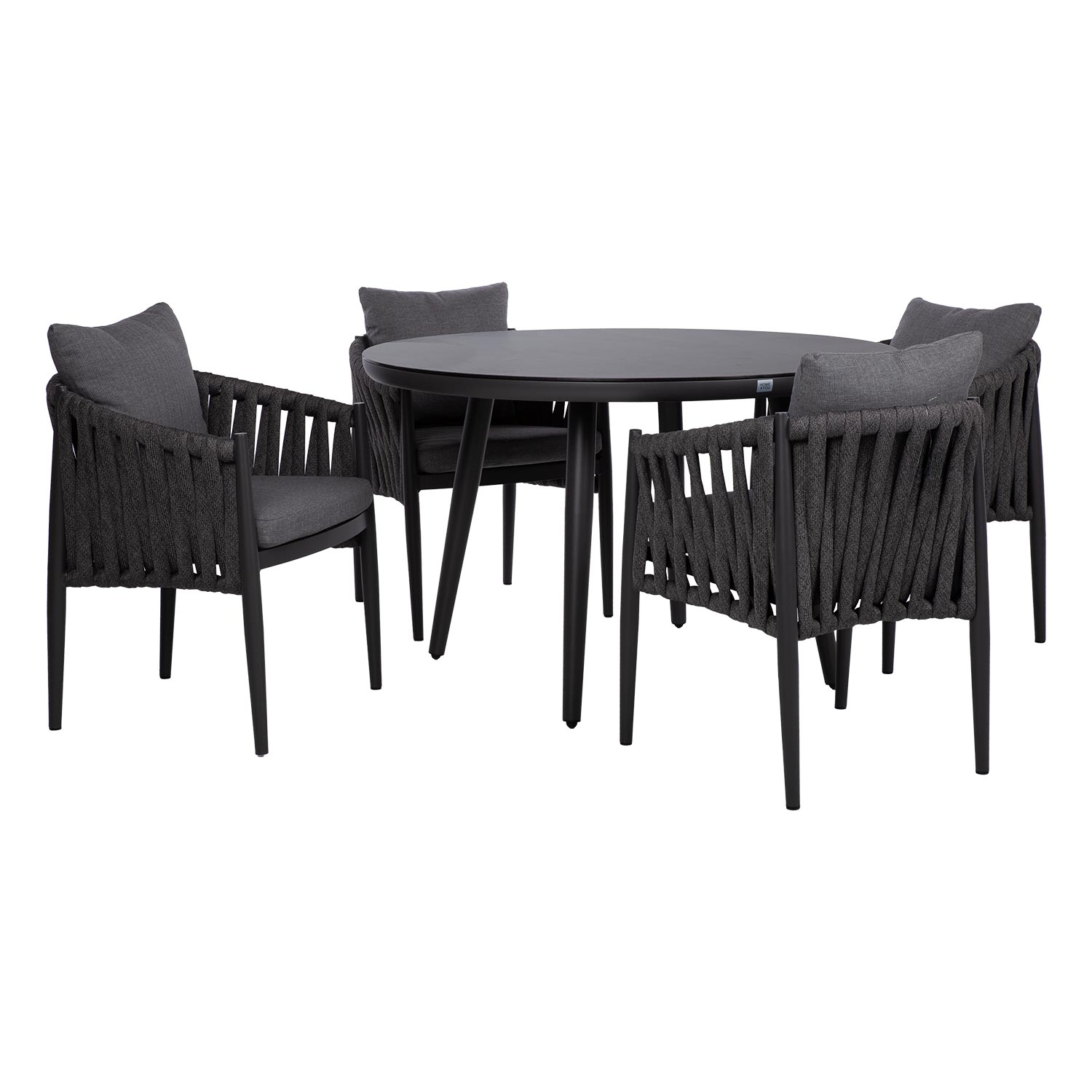 K25160 Aiamööblikomplekt BRISTOL laud ja 4 tooli