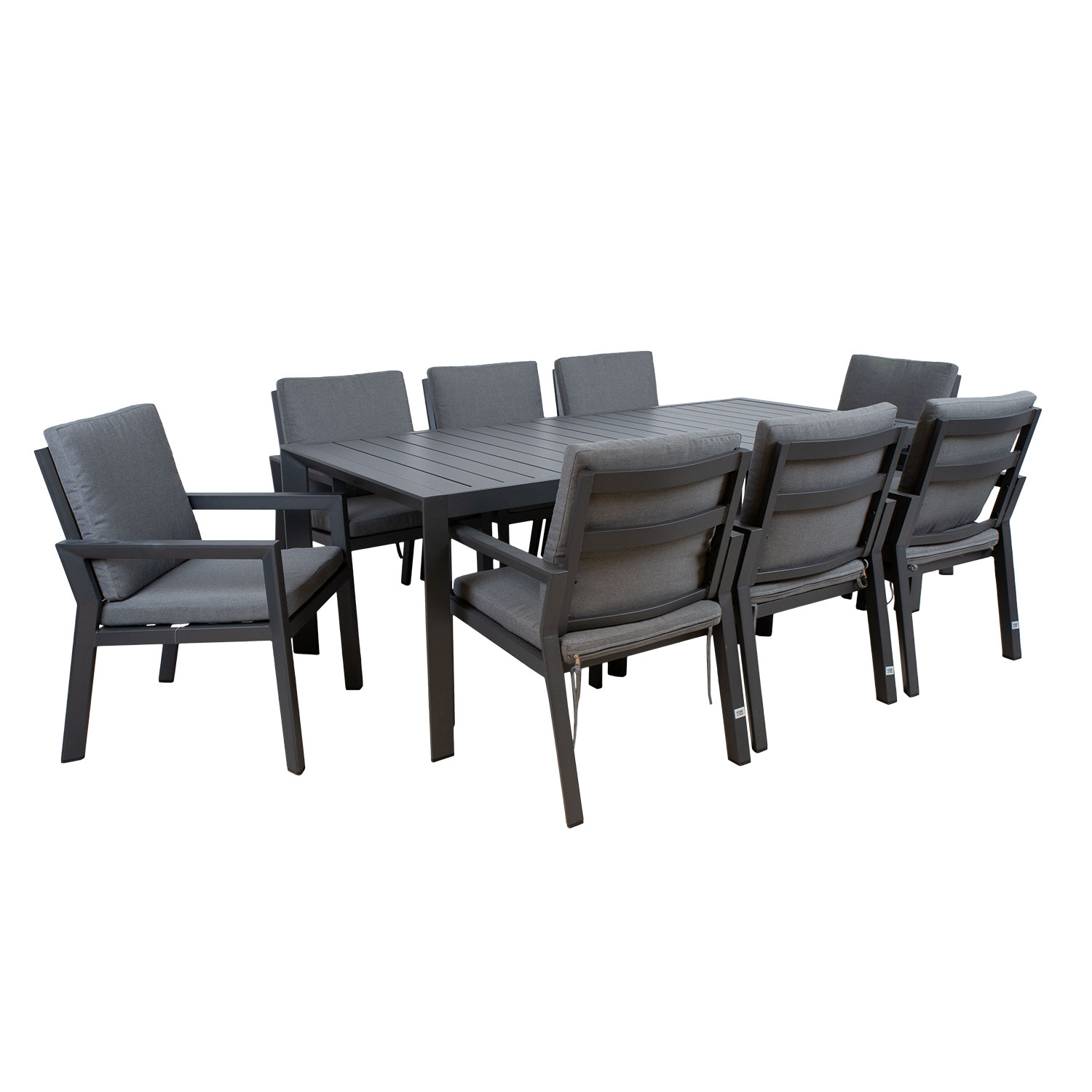 K25164 Aiamööblikomplekt TOMSON laud ja 8 tooli 25162