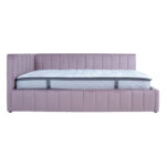 Voodi JASPER 90x200cm, madratsiga HARMONY DUO, roosa - Pilt 2